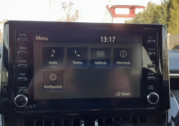 Toyota Corolla cena 94900 przebieg: 43000, rok produkcji 2020 z Dąbrowa Białostocka małe 301